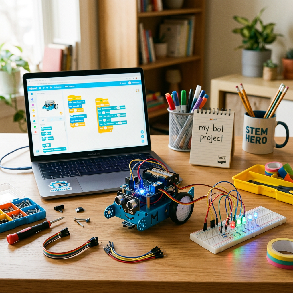 Kids robotics workstation